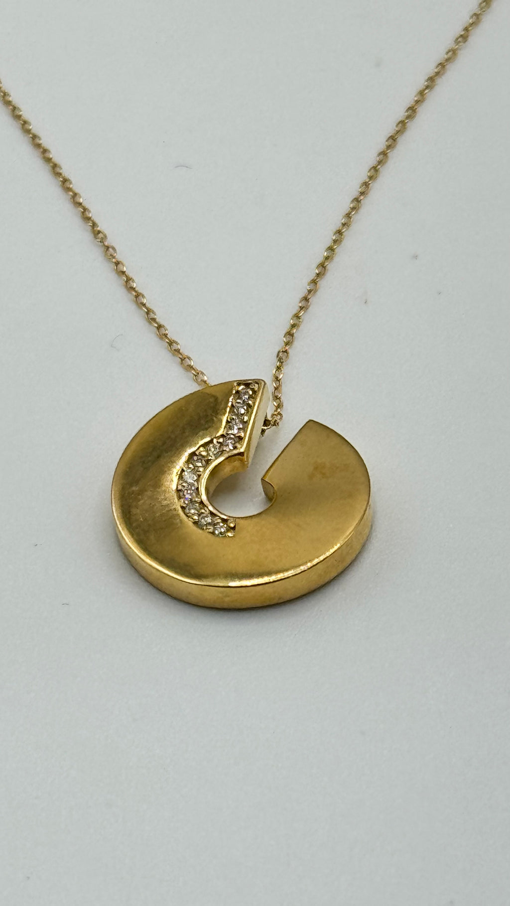 Delicate Diamond Necklace | 18K Gold & Certified Natural Diamonds