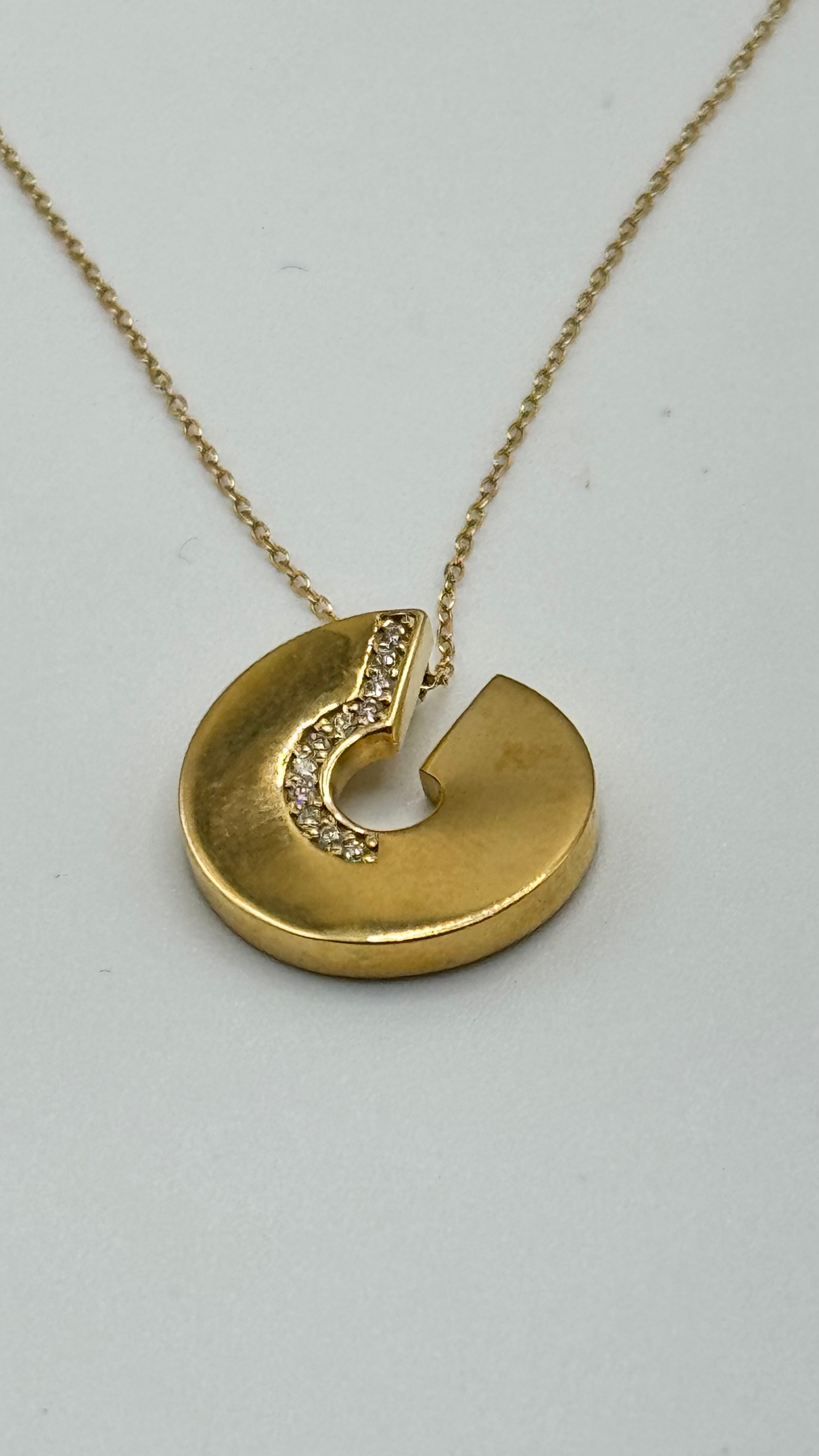 Delicate Diamond Necklace | 18K Gold & Certified Natural Diamonds
