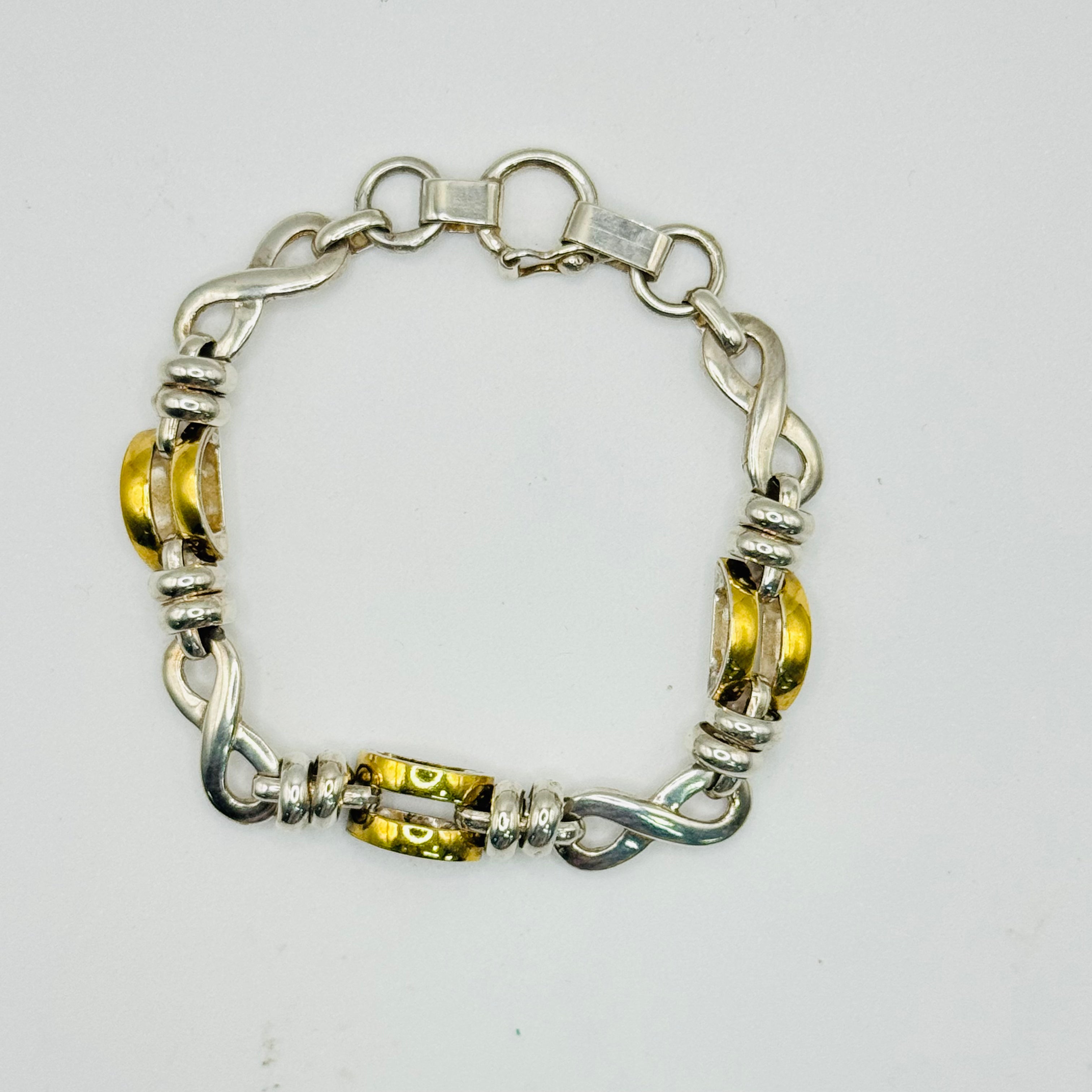 Sterling Silver 950  Handmade Bracelet