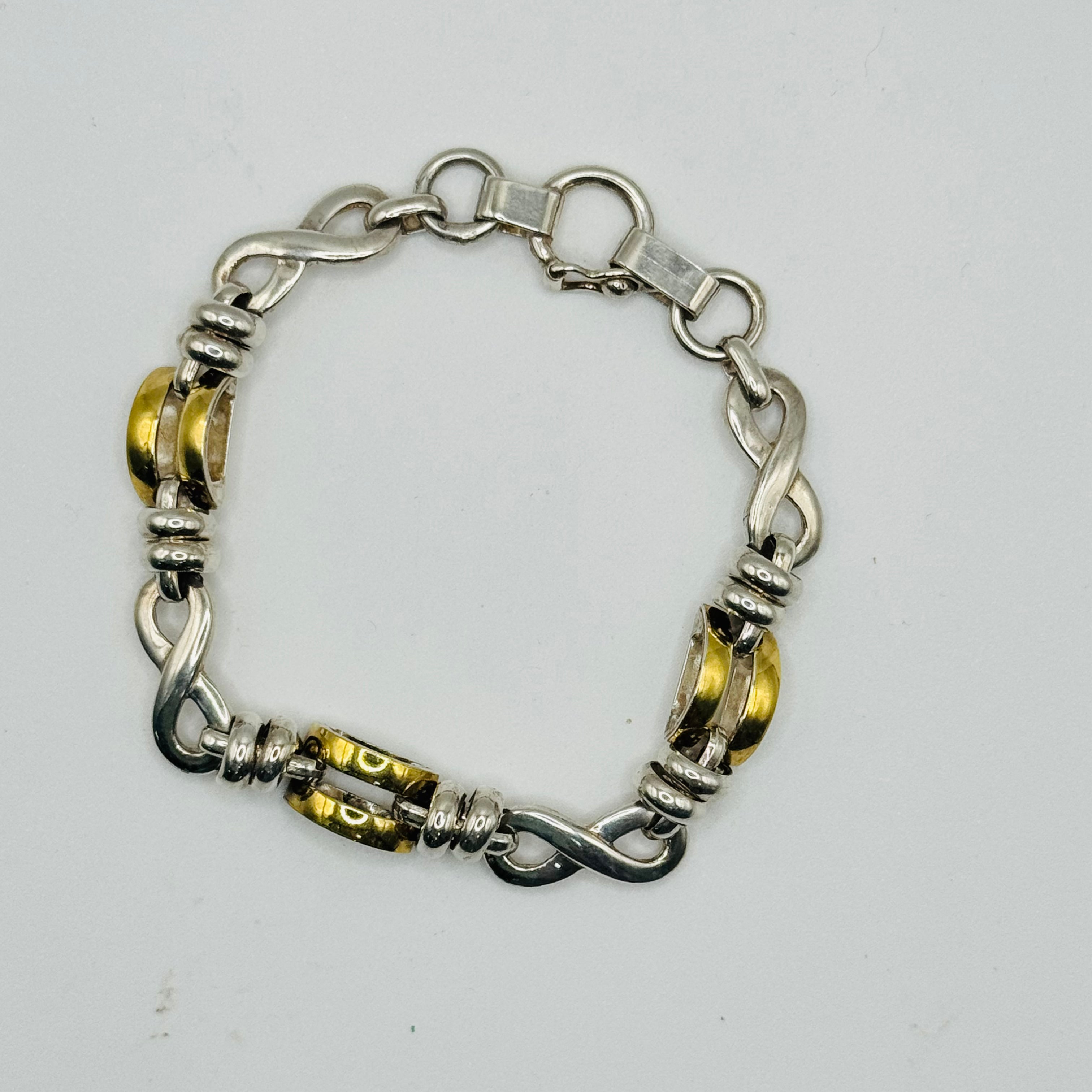 Sterling Silver 950  Handmade Bracelet