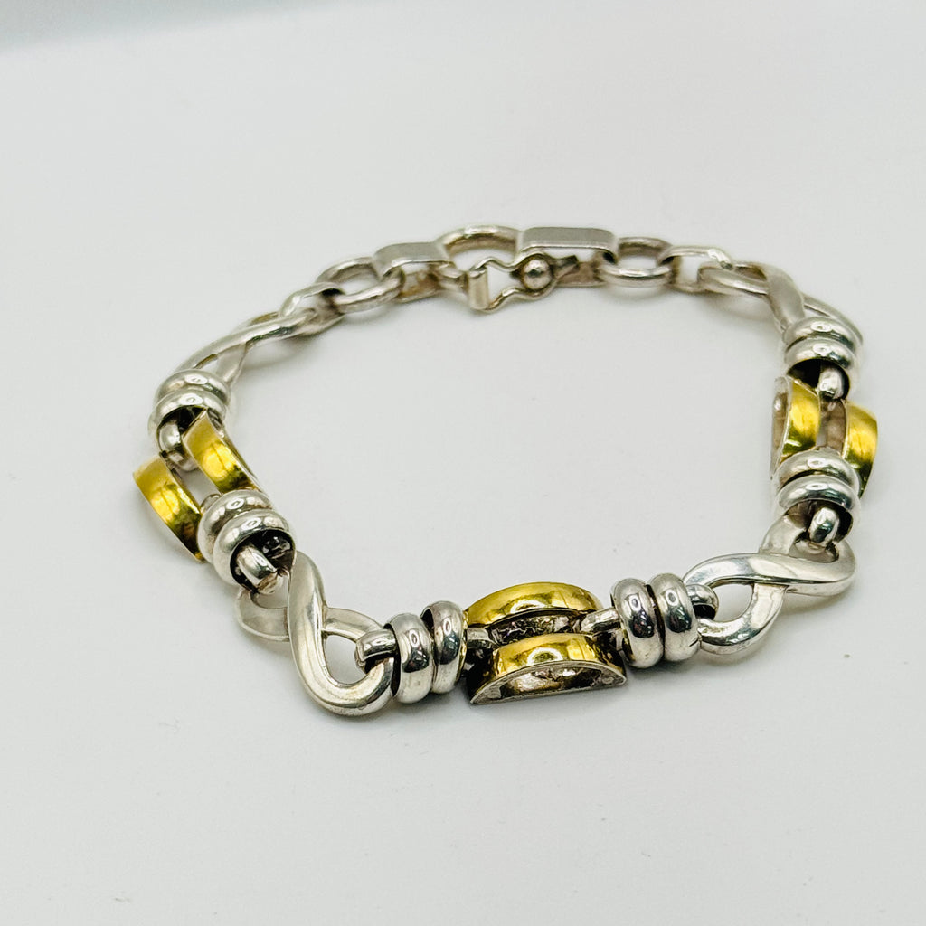 Sterling Silver 950  Handmade Bracelet