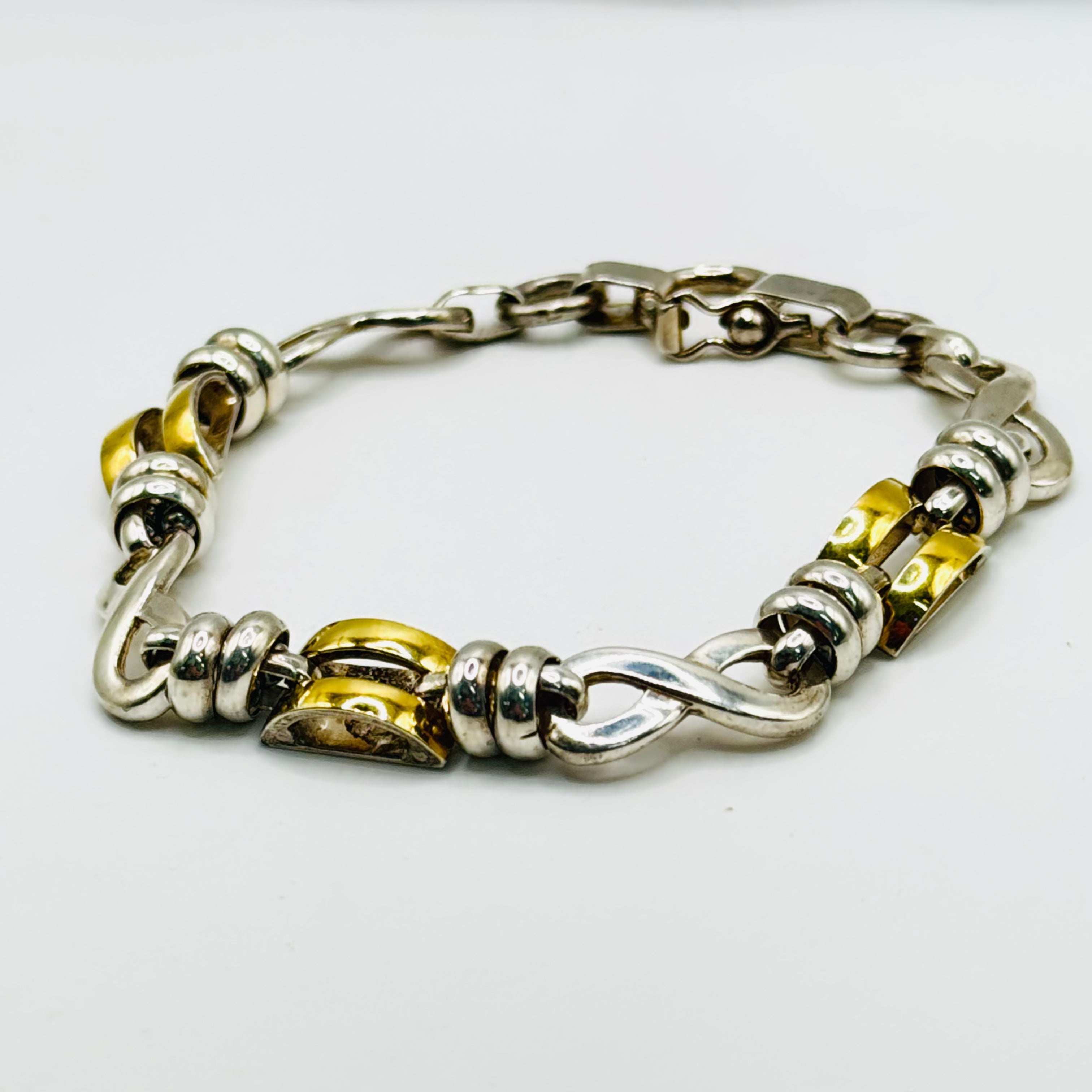 Sterling Silver 950  Handmade Bracelet
