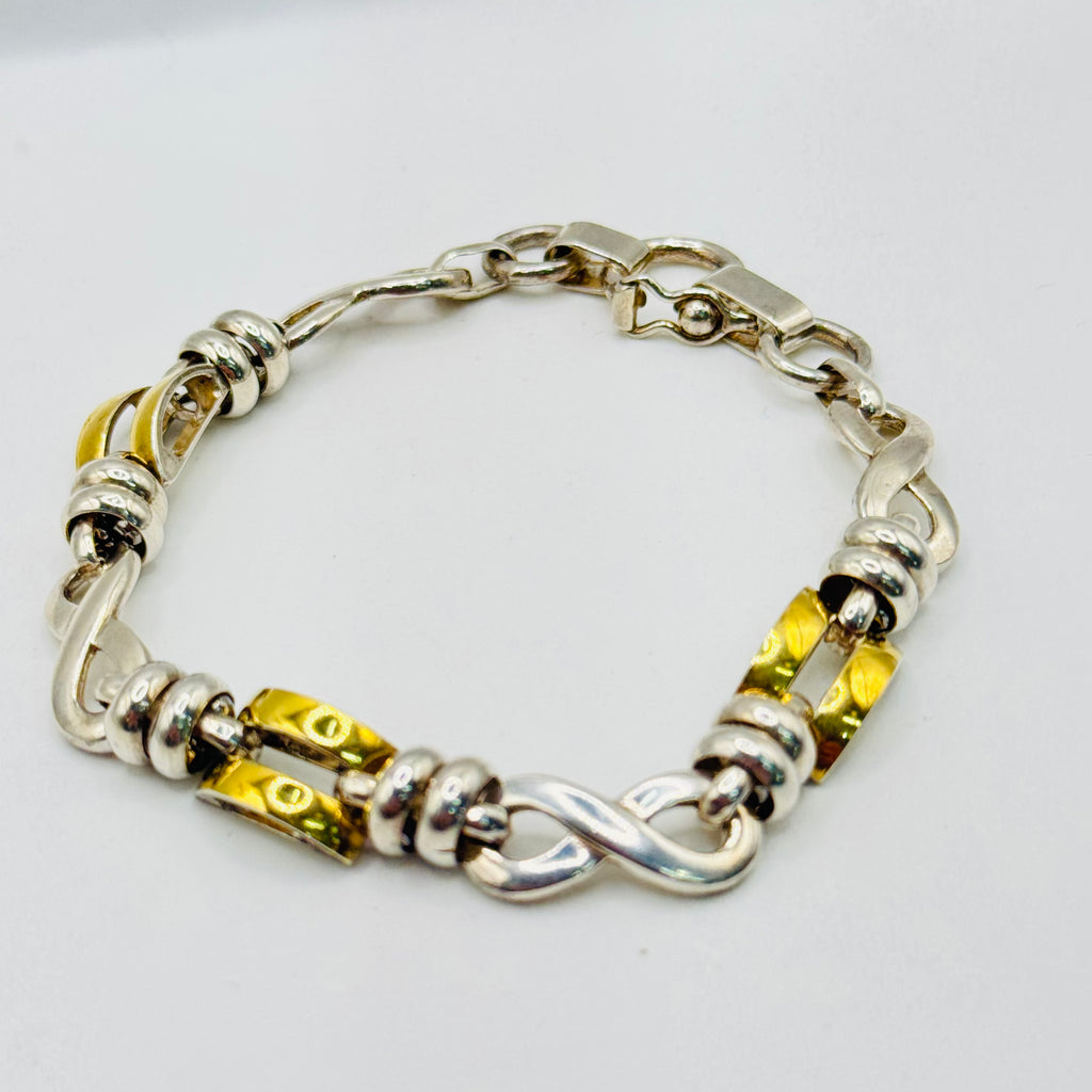 Sterling Silver 950  Handmade Bracelet