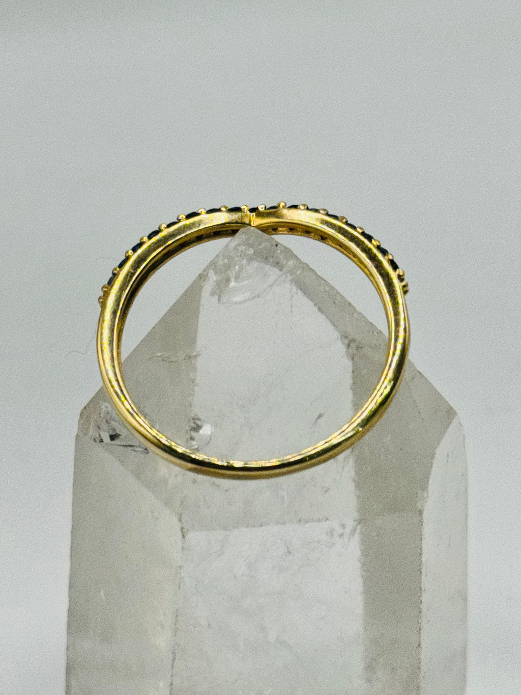 18K Gold Ring with Certified Sapphires