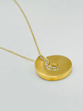 Delicate Diamond Necklace | 18K Gold & Certified Natural Diamonds