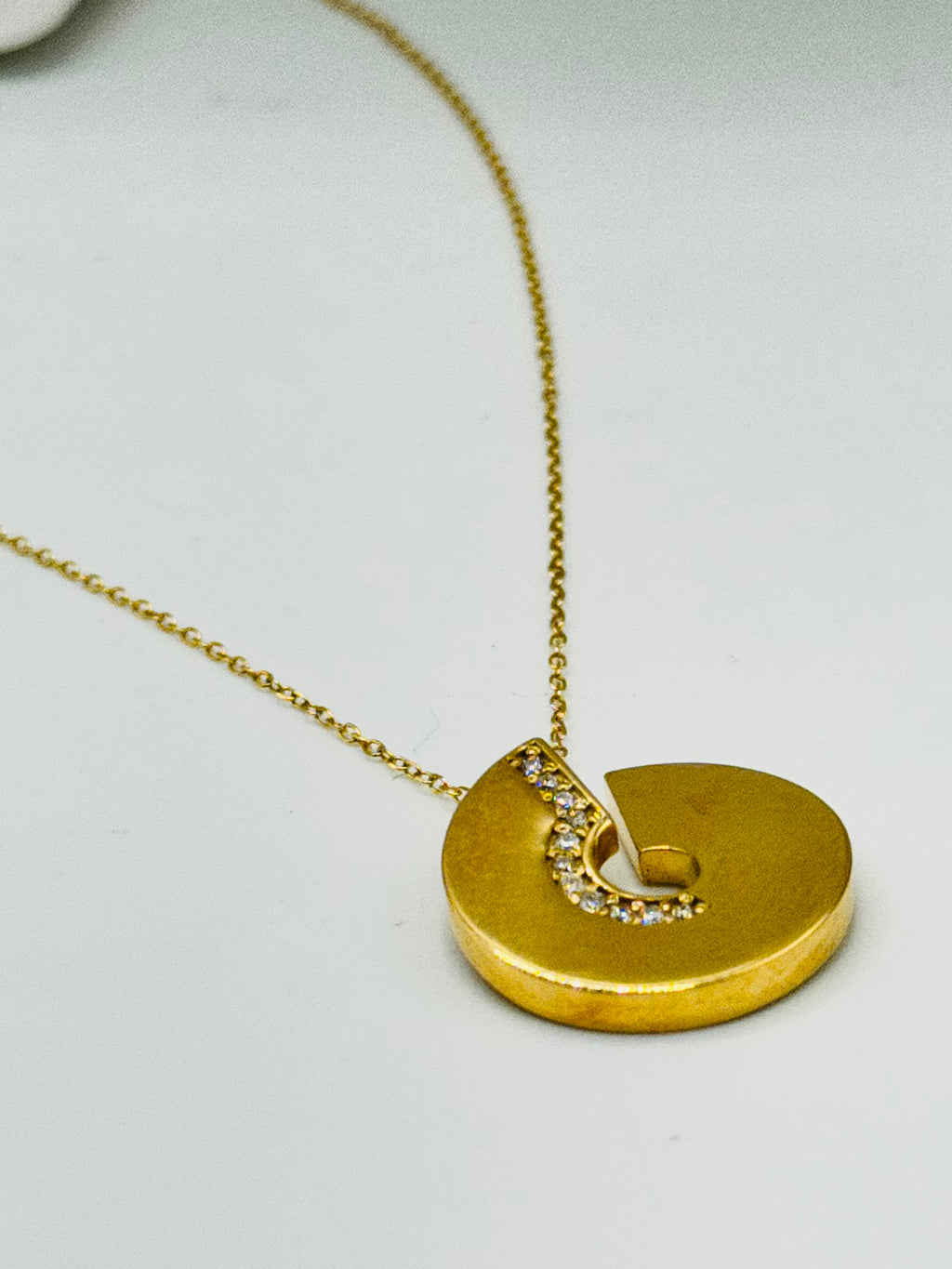 Delicate Diamond Necklace | 18K Gold & Certified Natural Diamonds