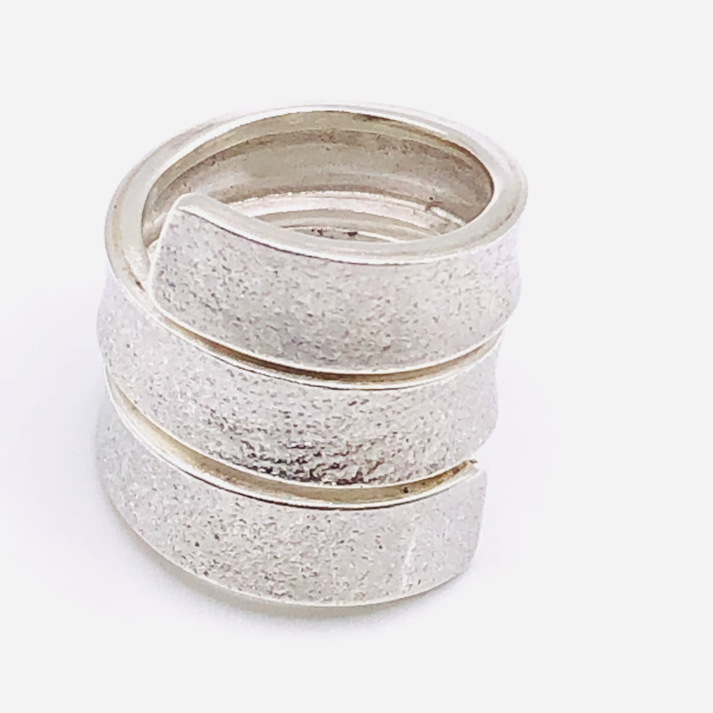 Anillo Ajustable Hecho a Mano | Plata Fina 950