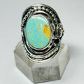 Native Design Arizona Turquoise Sterling Silver 950 Ring