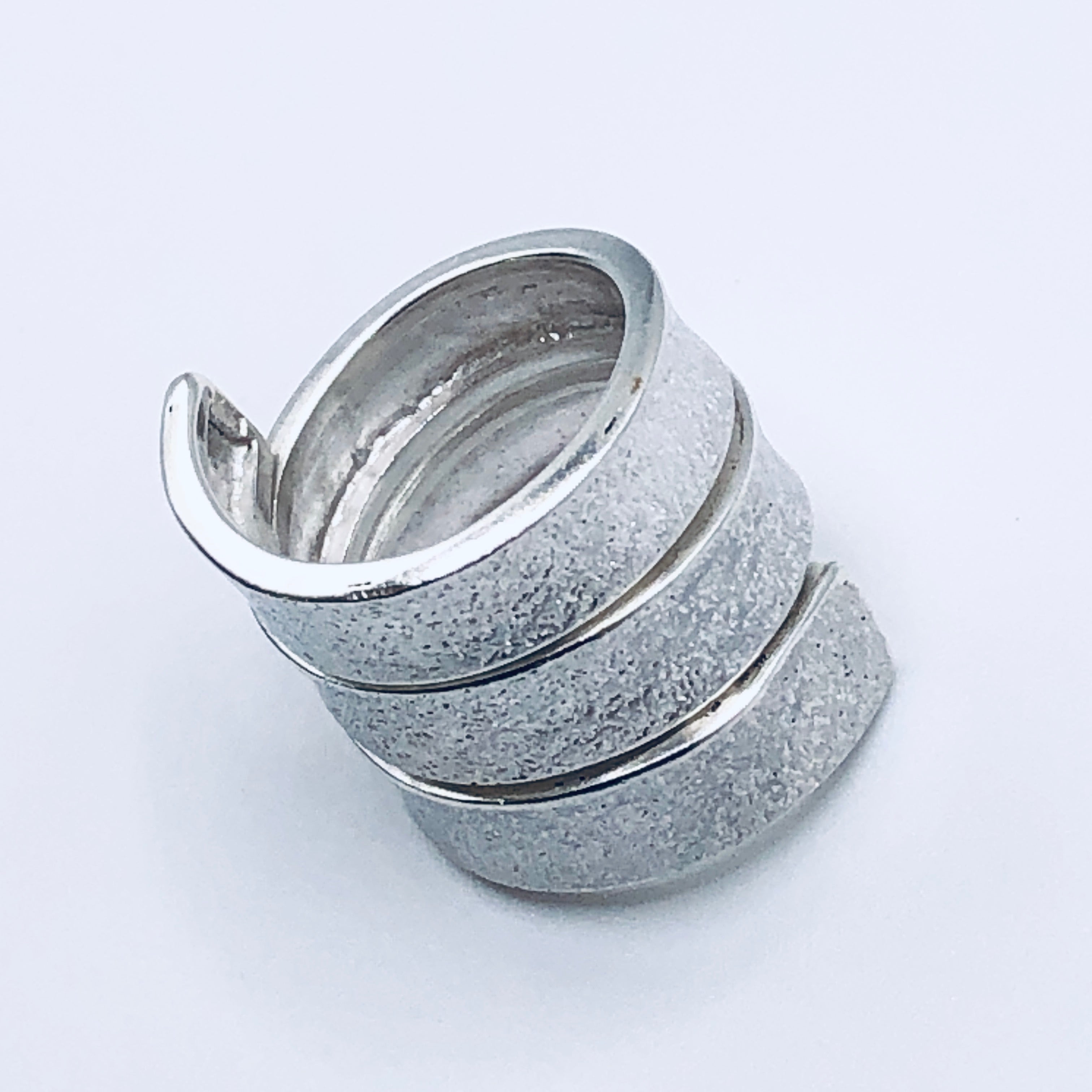 Adjustable Handmade Ring | 950 Sterling Silver