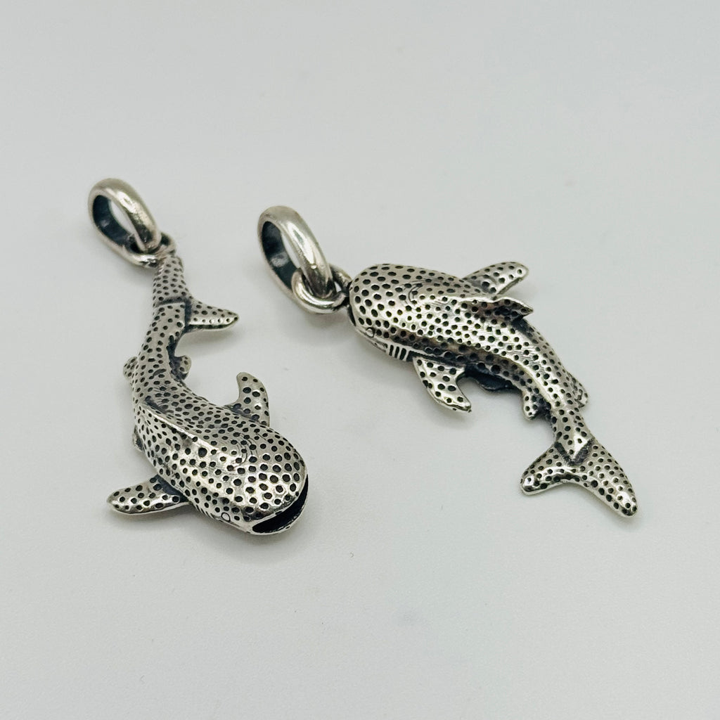 950 Sterling Silver Whale Shark Pendant