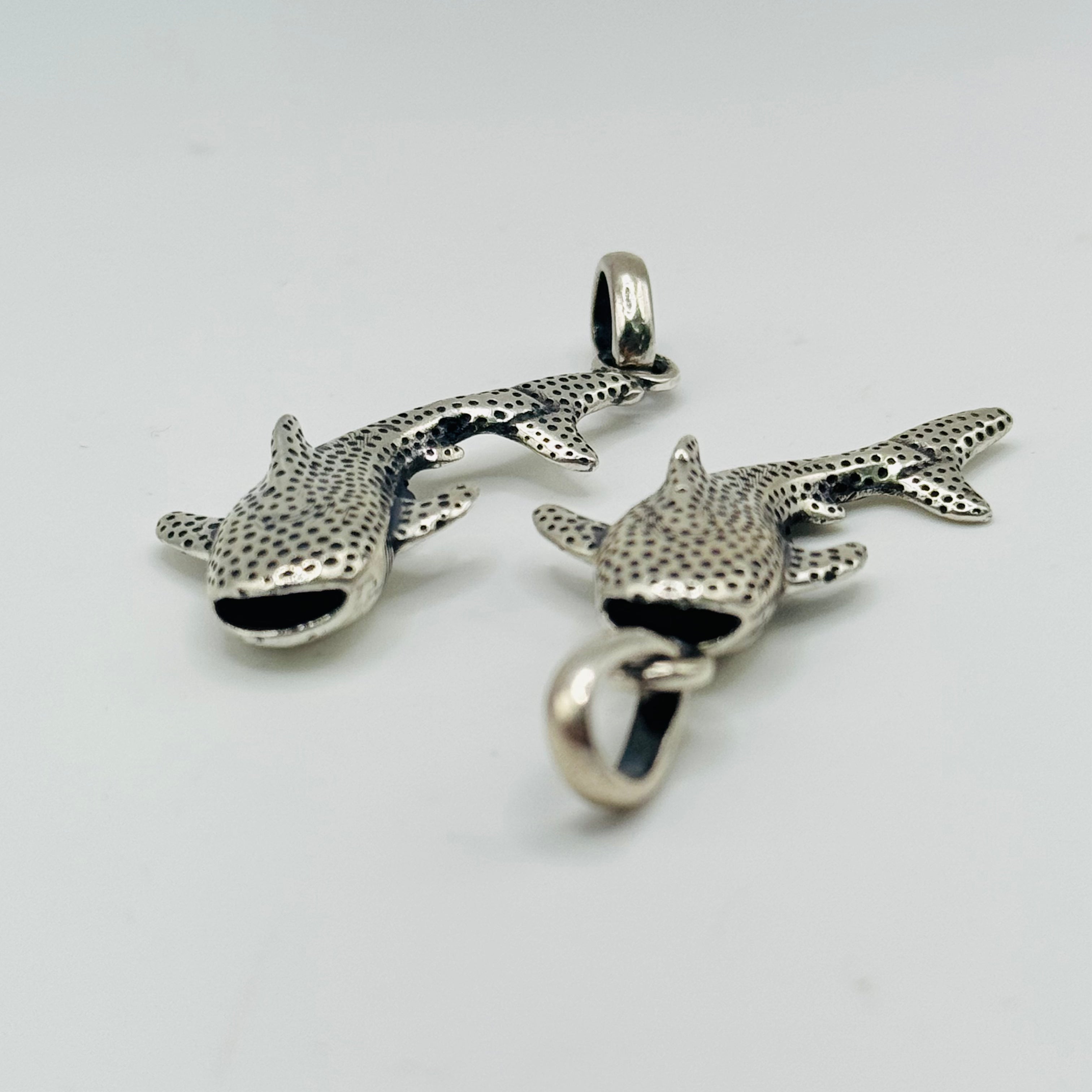 950 Sterling Silver Whale Shark Pendant