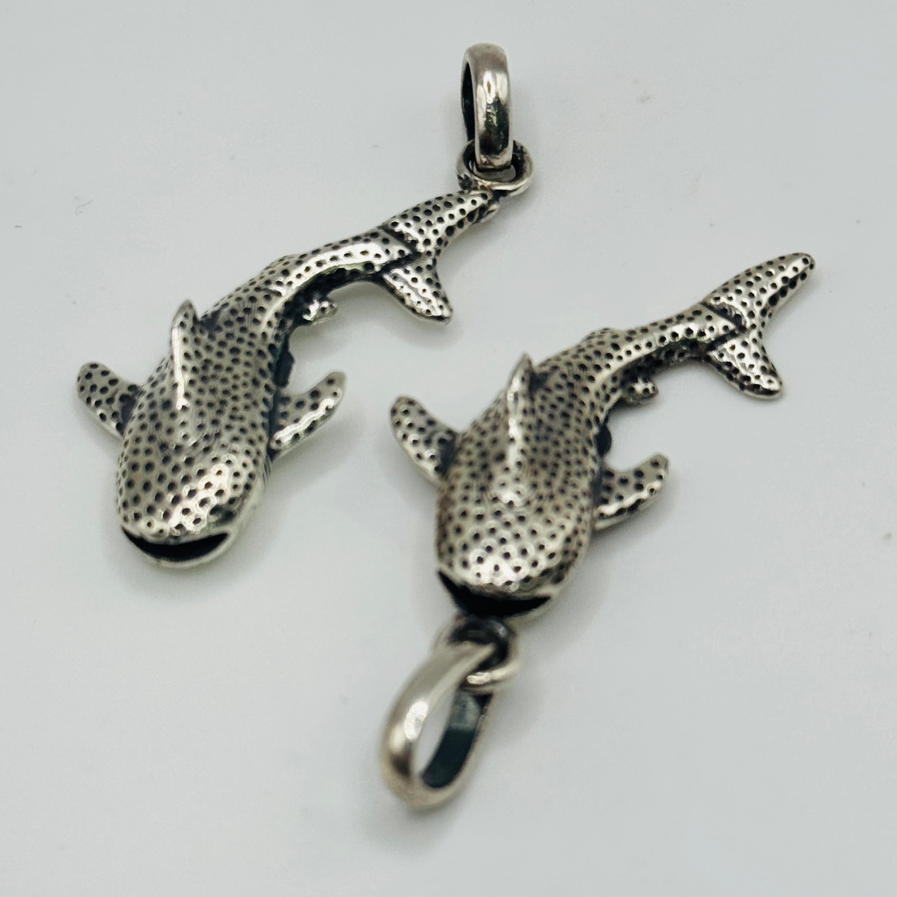 950 Sterling Silver Whale Shark Pendant