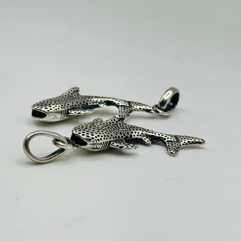 950 Sterling Silver Whale Shark Pendant
