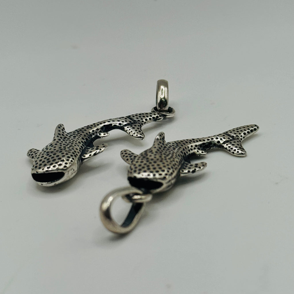 950 Sterling Silver Whale Shark Pendant