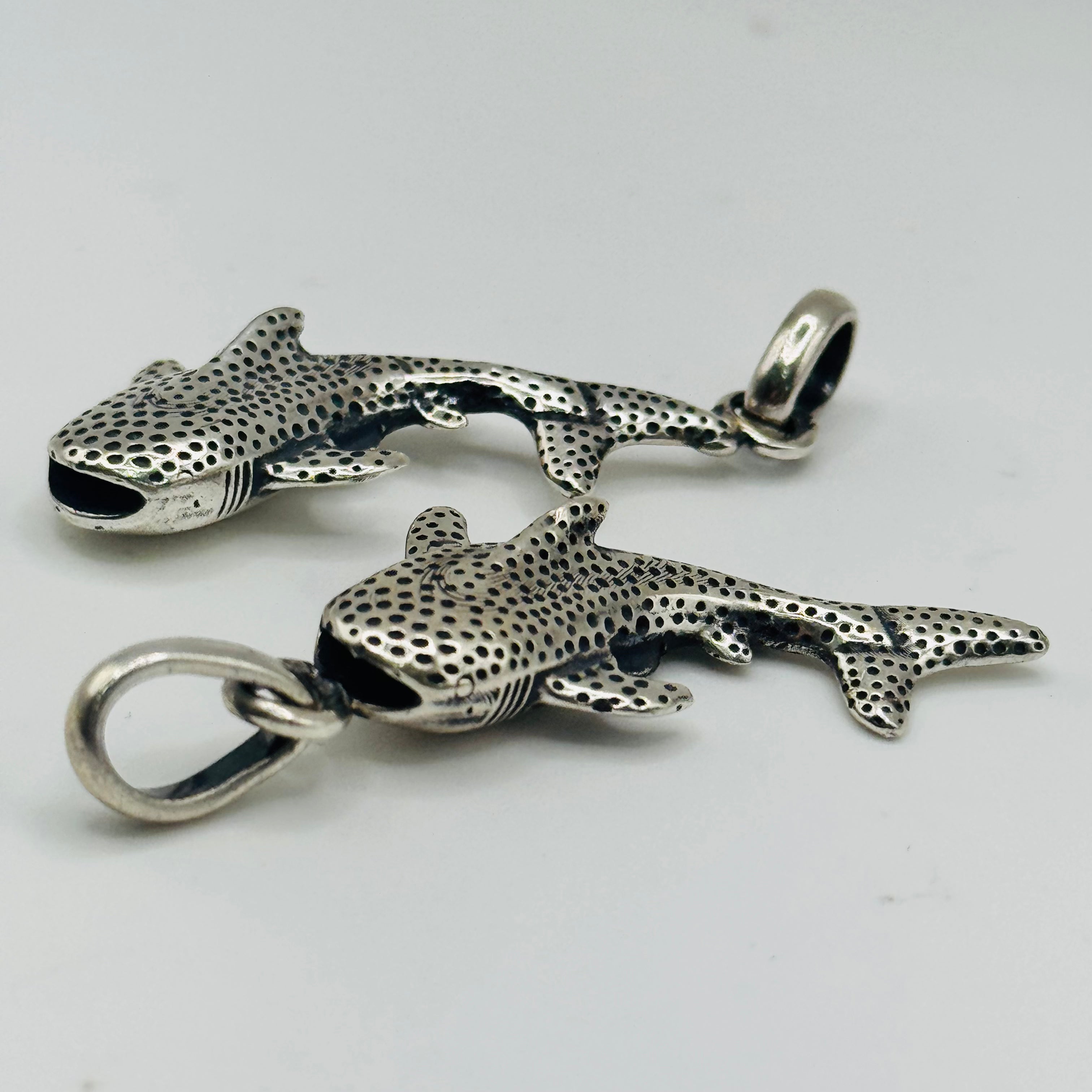 950 Sterling Silver Whale Shark Pendant