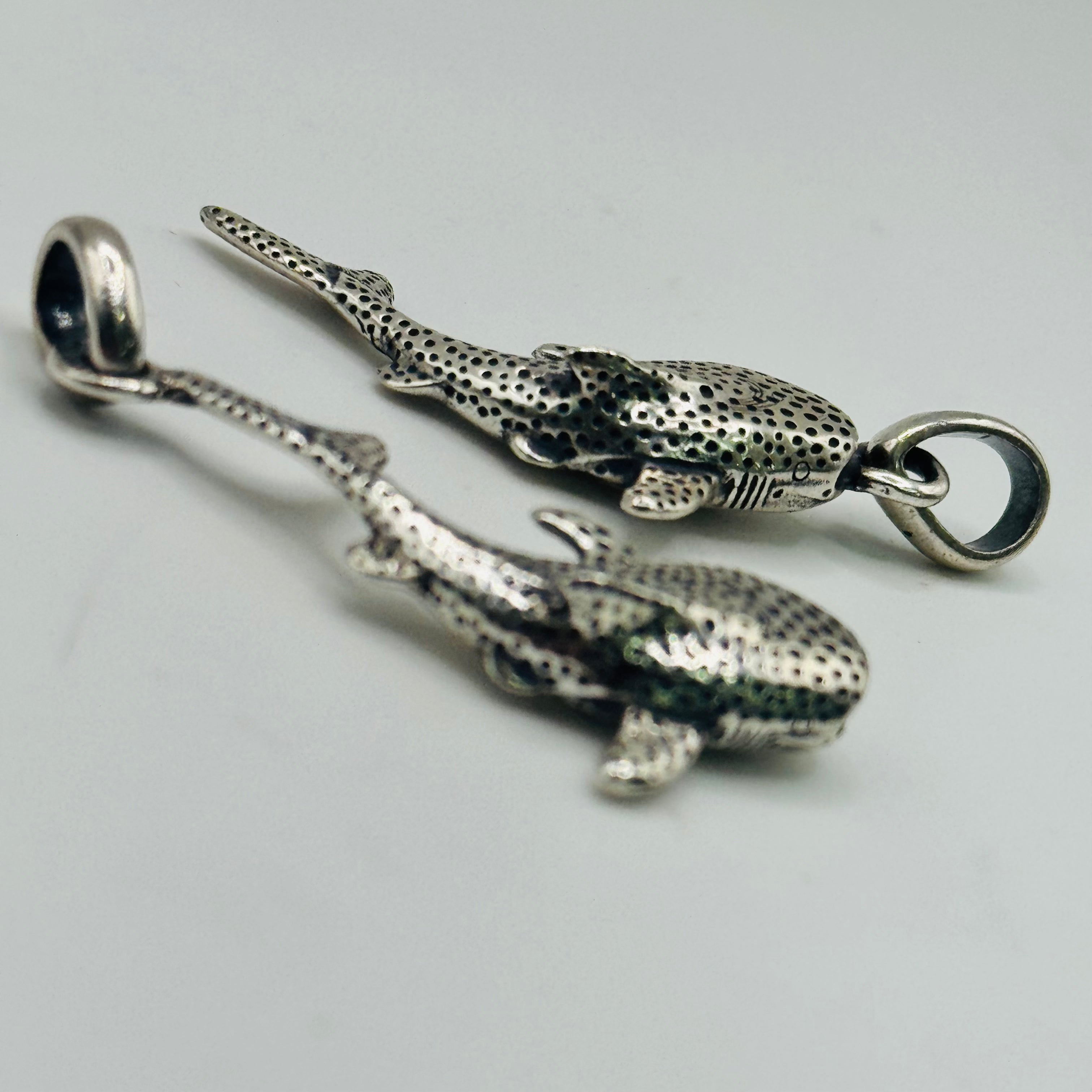 950 Sterling Silver Whale Shark Pendant