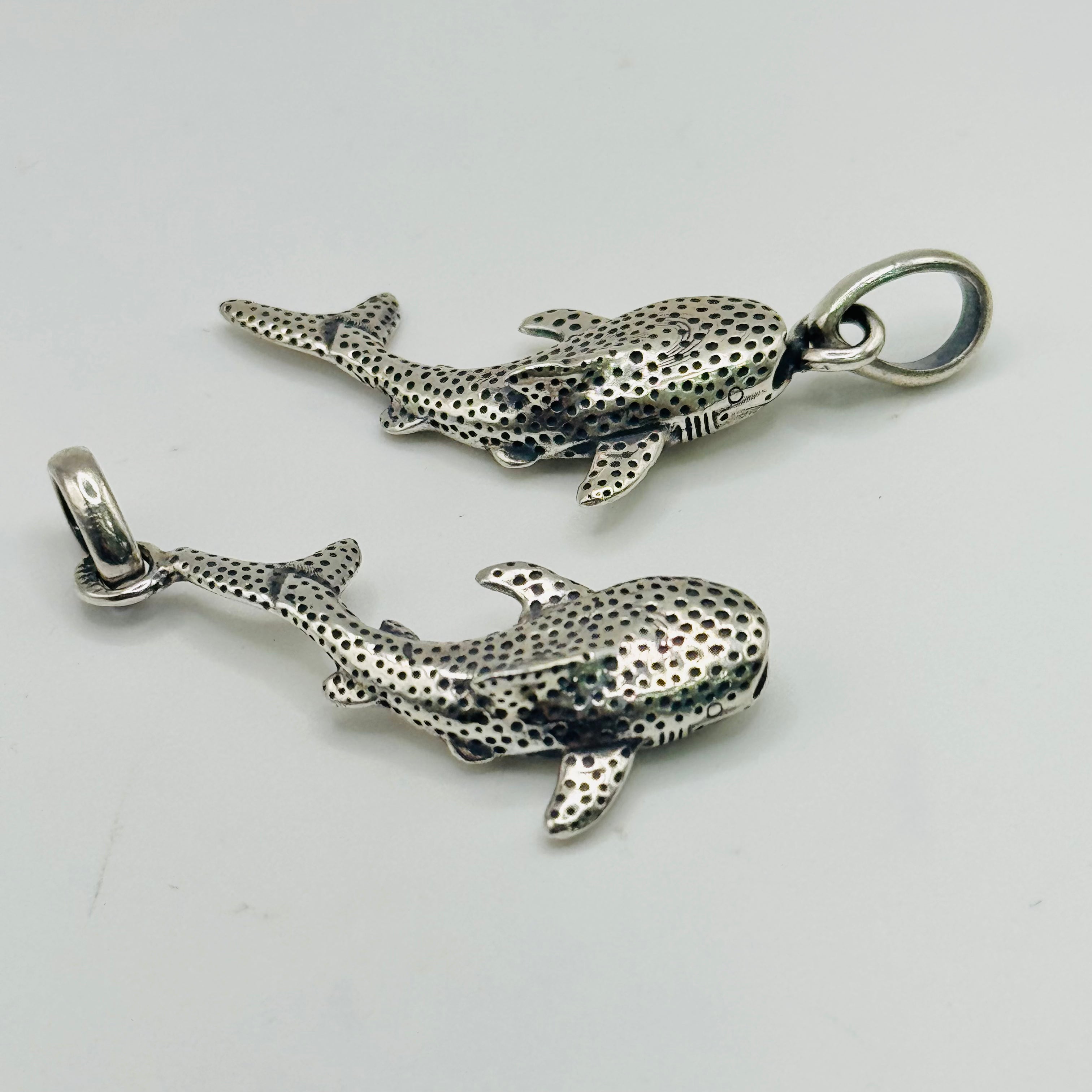 950 Sterling Silver Whale Shark Pendant